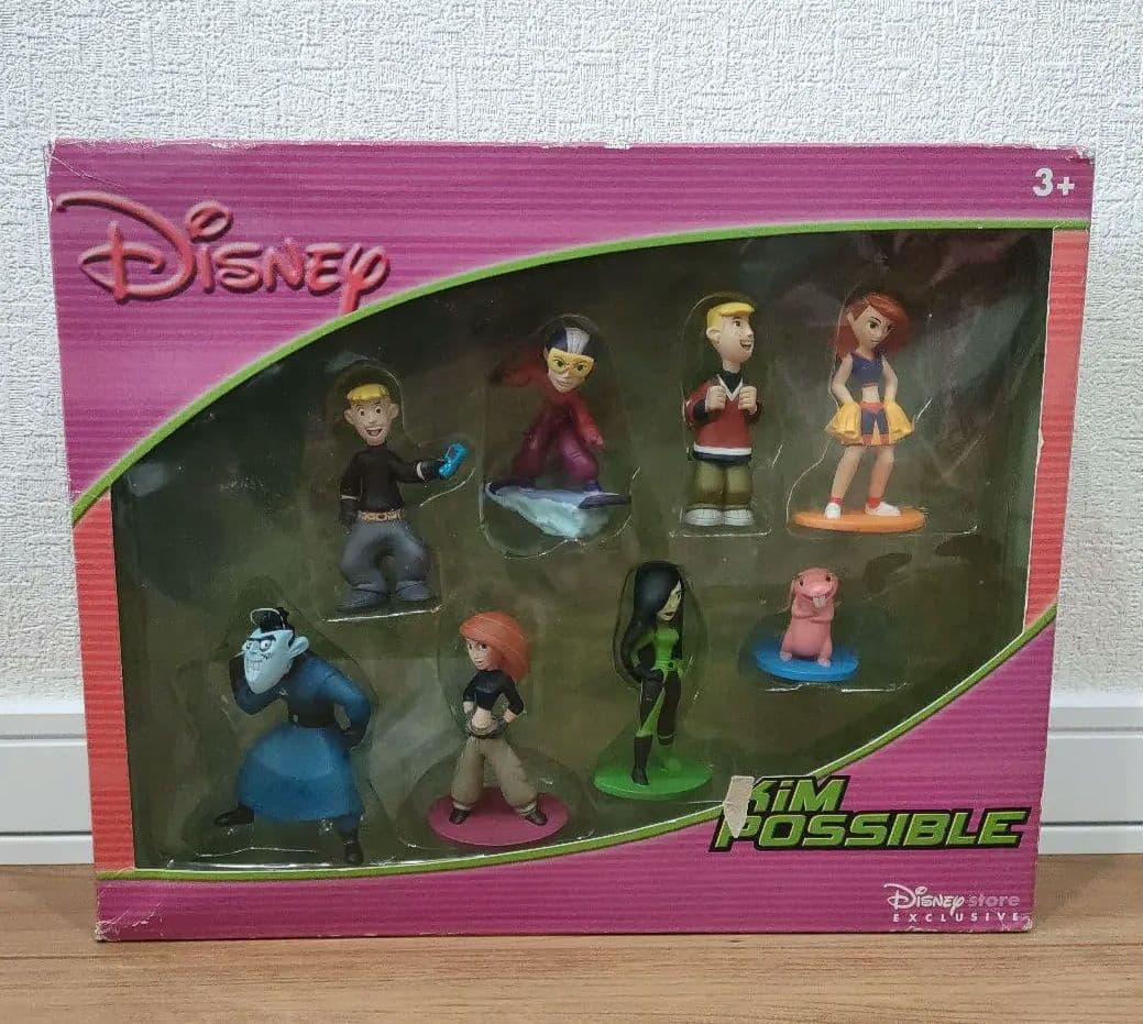 【希少・当時物】ディズニー キム・ポッシブル フィギュア 8体セット
