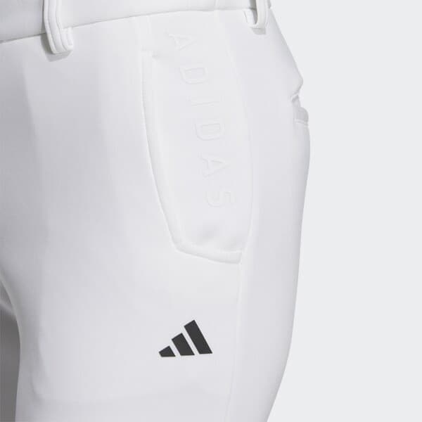 【L】秋冬 アディダス ゴルフ ダンボールニット ジョガーパンツ 白