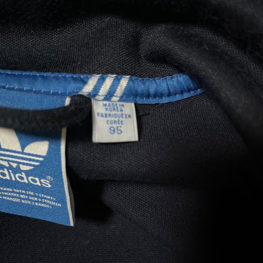 adidas ネイビー ジャージジャケット 95