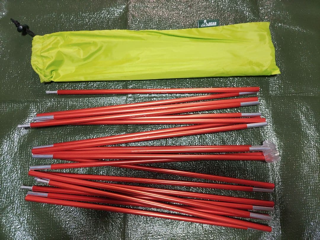 好日山荘Mt.GEAR／MGE2（未使用品）キャプテンスタッグタープ（未使用品）