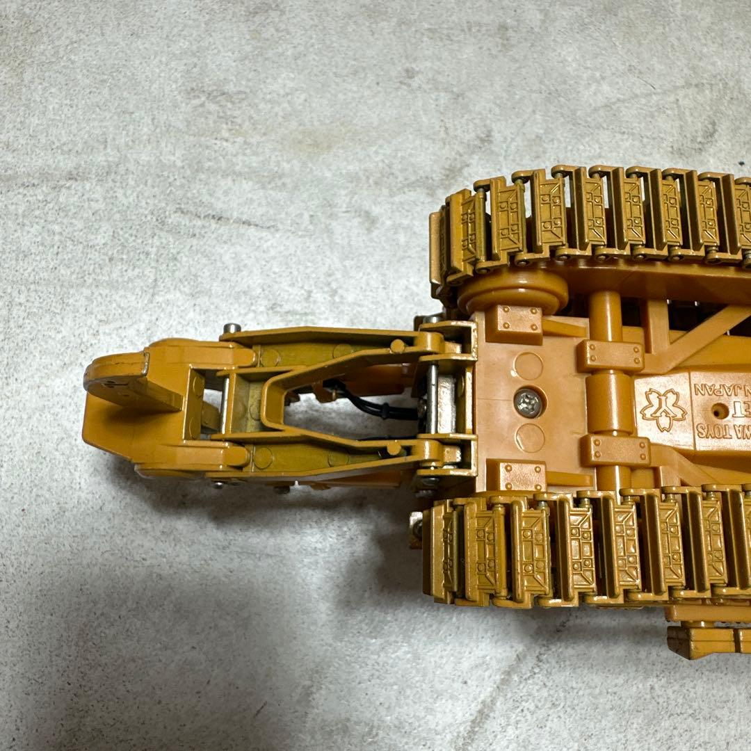 ヨネザワ トイズ コマツ ブルドーザー D455A 1/50ダイヤペット