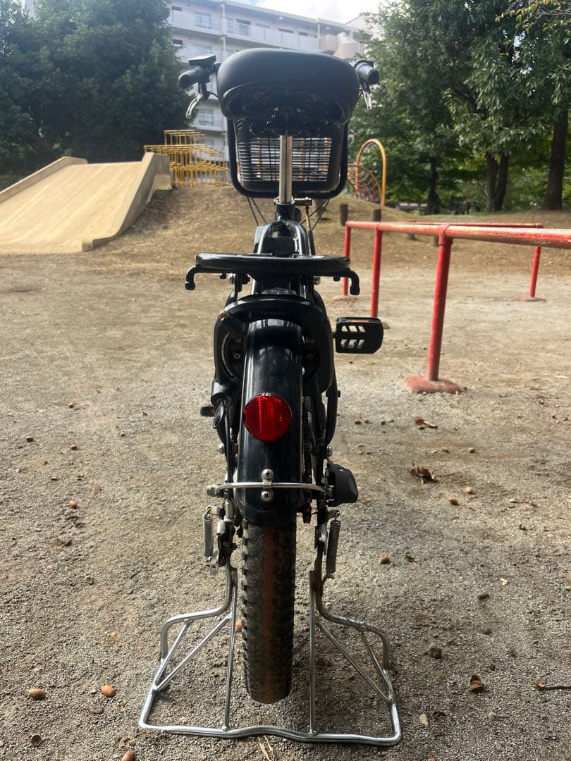 難ありPanasonic 電動アシスト自転車 ブラック　中古