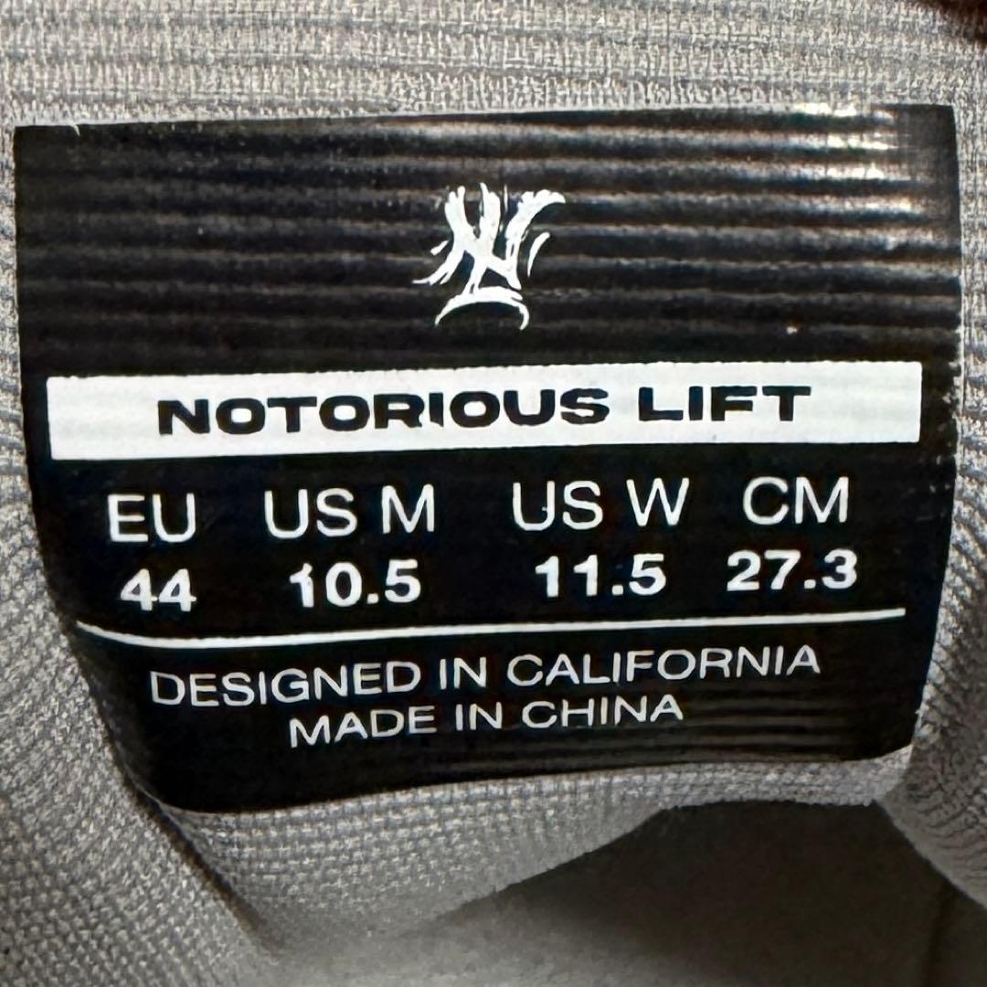 ウエイトトレーニング Notorious Lift Ronin Lifters 27cm