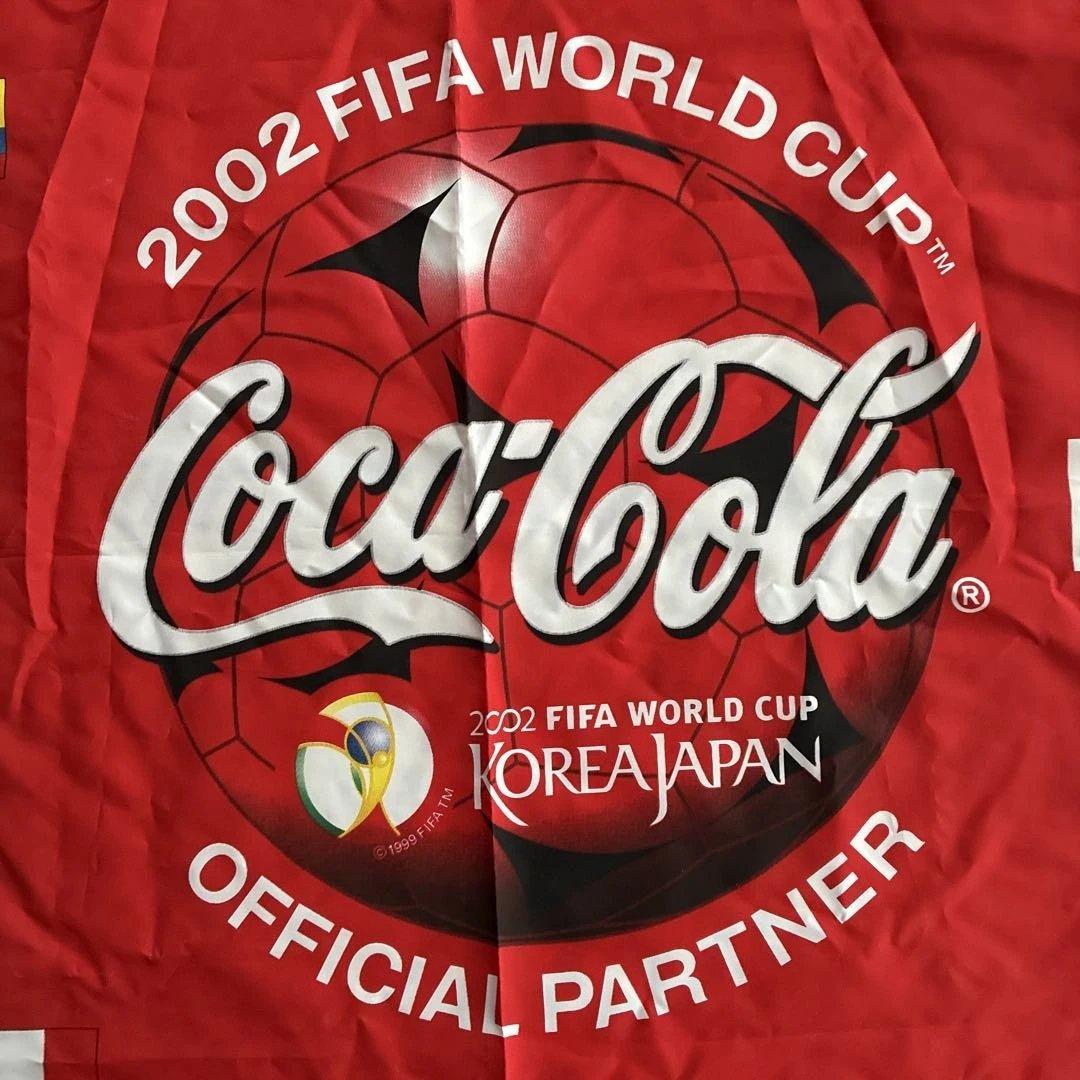 激レア★Coca-Cola 2002 FIFA WORLD CUP フラッグ