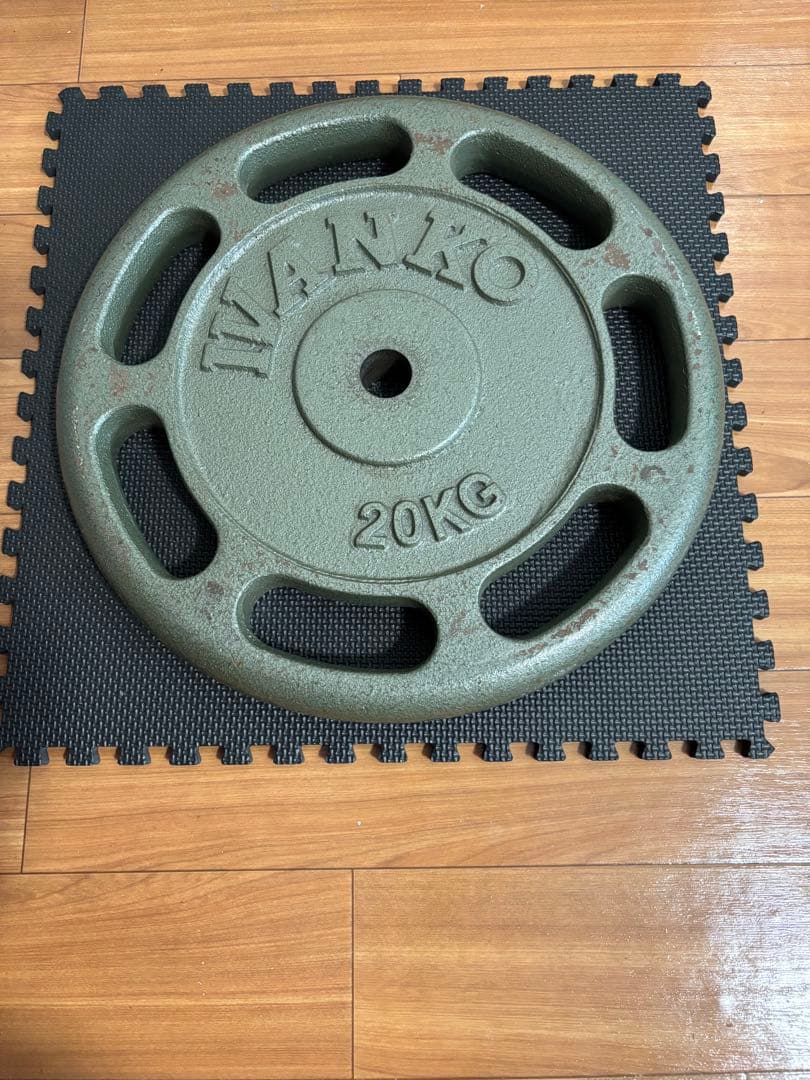 IVANKO 20kg ダンベルプレート 2枚セット①穴径28mm