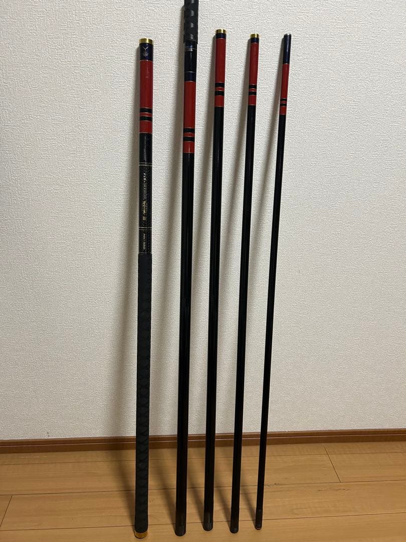 がまかつ がま磯 マルチフレックスIII たもの柄 5.5m(4.5m)