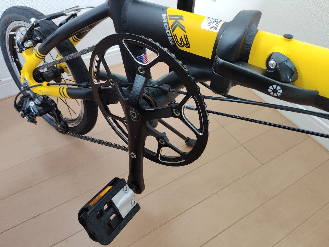 DAHON K3 黄色・黒