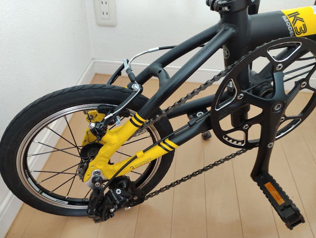 DAHON K3 黄色・黒