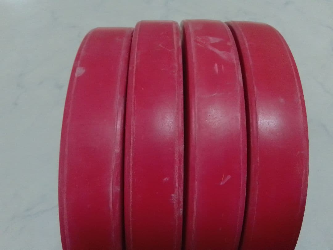 アイロテック iROTEC ラバー ダンベル 5kg×4=20kg 28mm ⑥