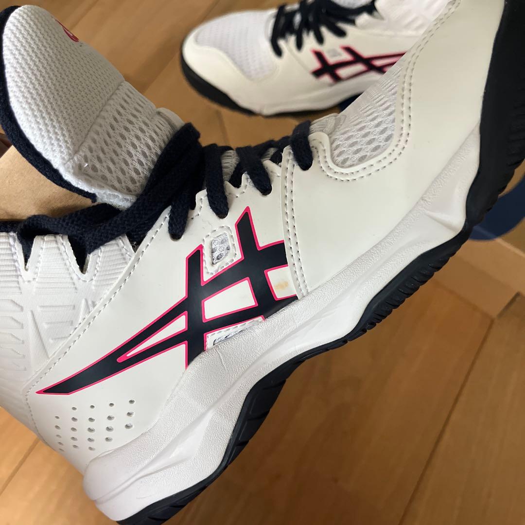 ASICS バッシュ　バスケットボールシューズ 23cm ミニバス