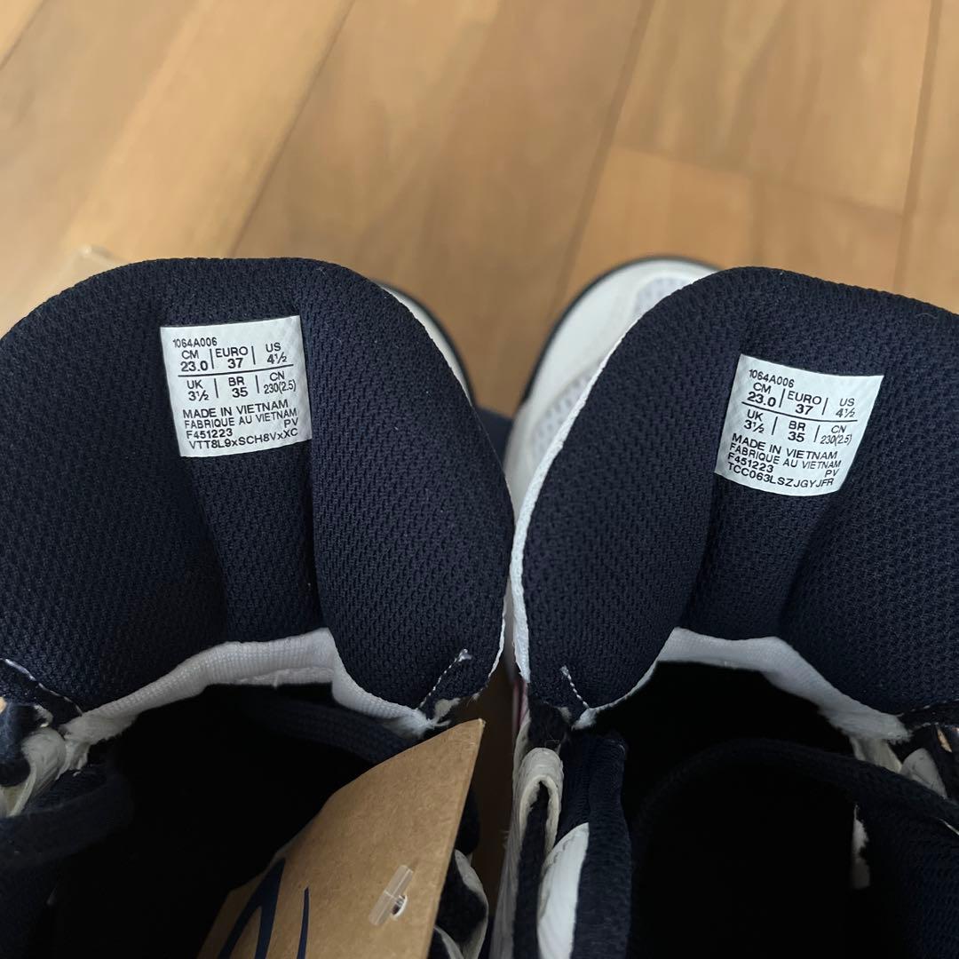 ASICS バッシュ　バスケットボールシューズ 23cm ミニバス