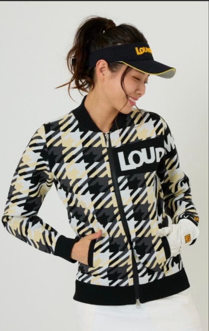 LOUDMOUTH チドリ柄 フルジップジャケット