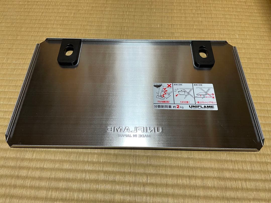 ユニフレーム 焚き火テーブル 3点セット　レギュラー、レッグラック、ラージ