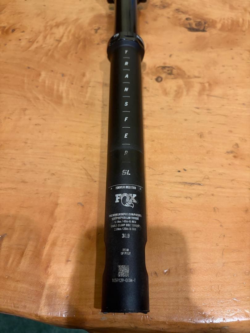 Fox Transfer Sl 30.9 75mm ドロッパーシートポスト