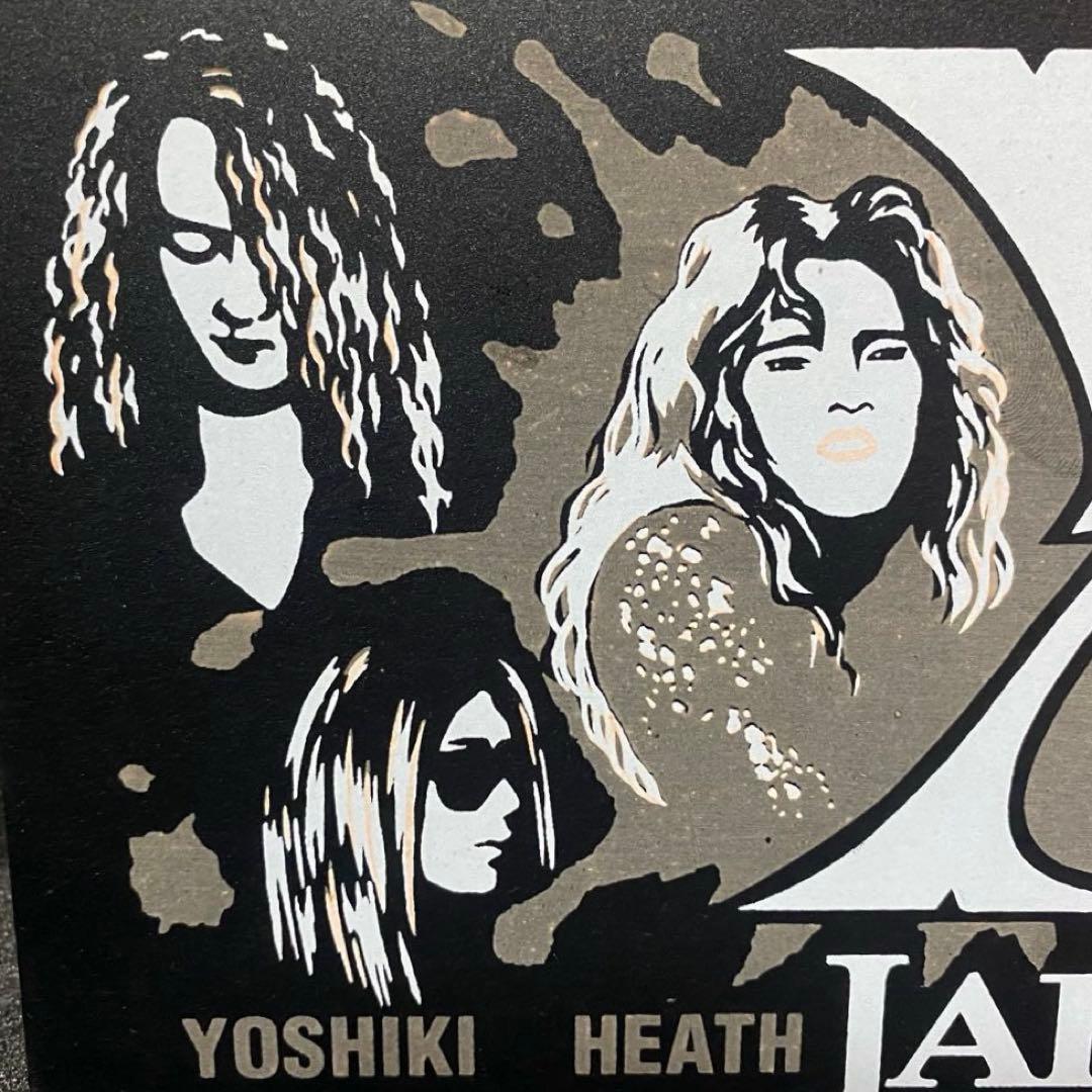 【当時もの（1993年頃）】 X JAPAN パネル エックスジャパン ボード