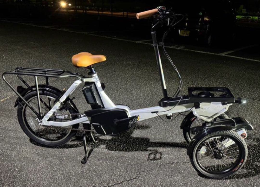 新箱　TOYODA 豊田　トライクキャリー　3輪電動アシスト自転車