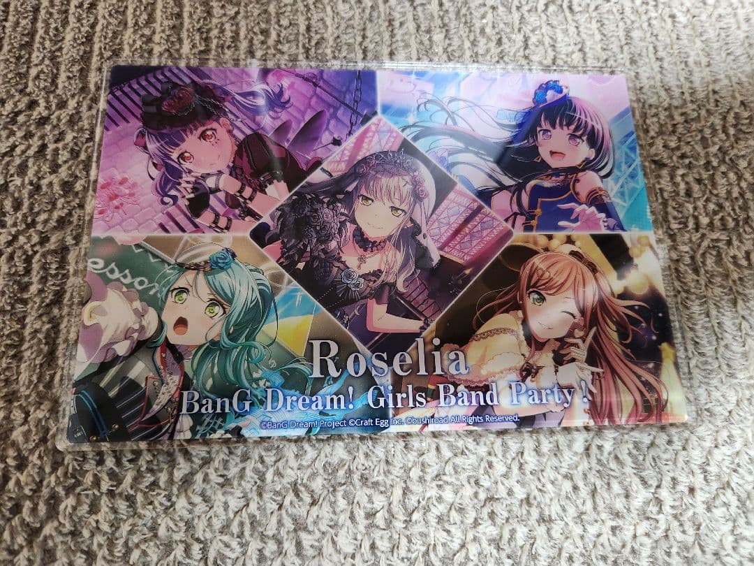 BanG Dream! Roselia グッズセット缶バッジ ・色紙