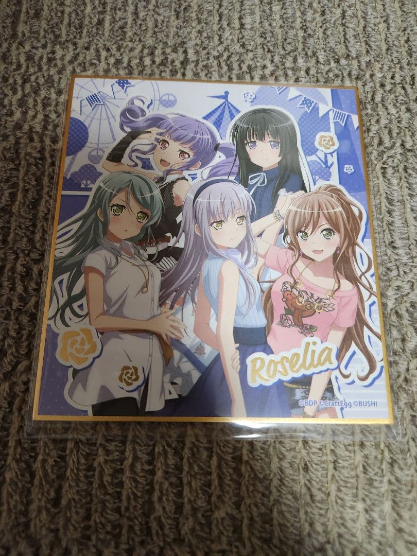BanG Dream! Roselia グッズセット缶バッジ ・色紙