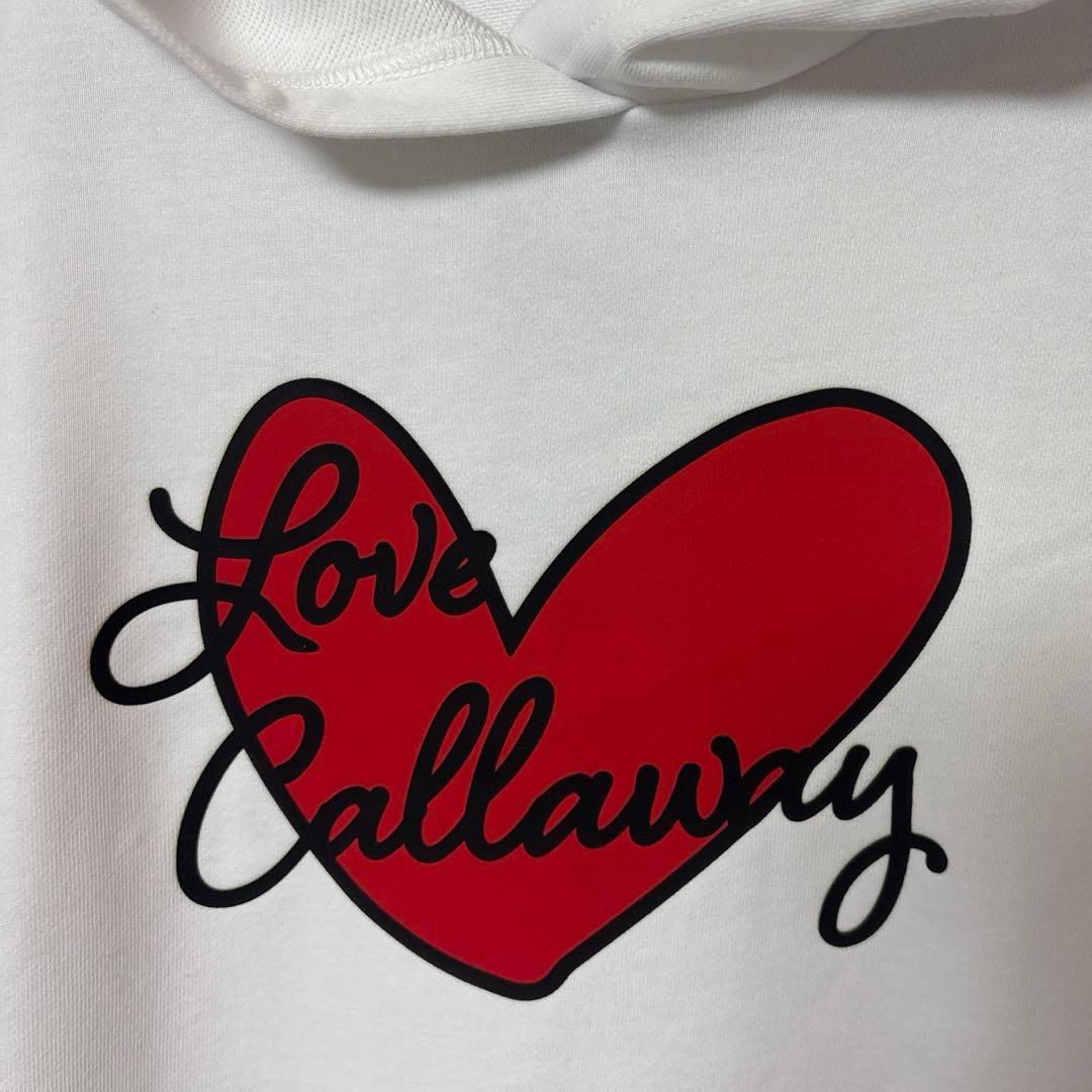 新品 ラブキャロウェイパーカー　ゴルフウェアcallaway フーディー