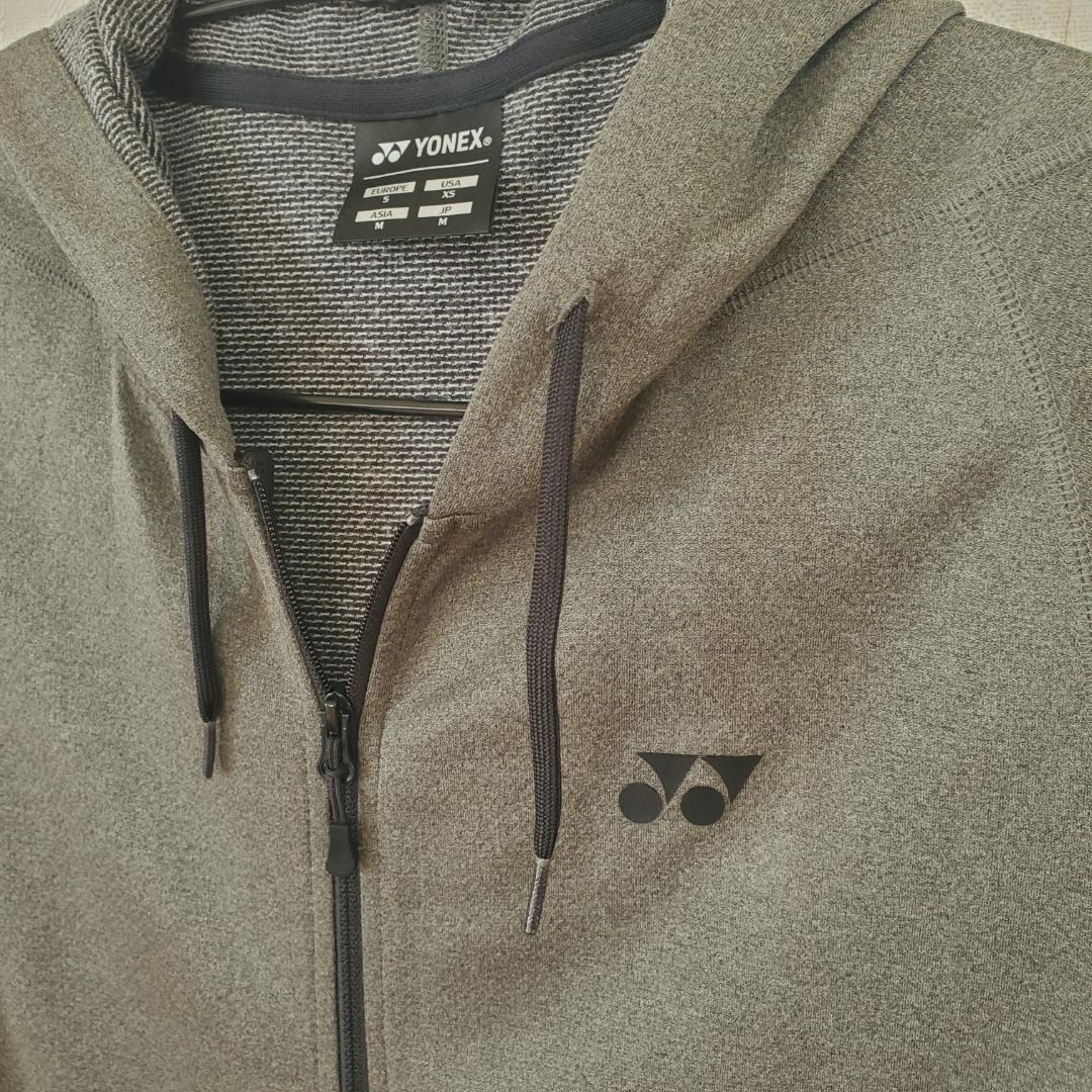 【美品】YONEX　ヨネックス　 スウェット　パーカー　モスグリーン