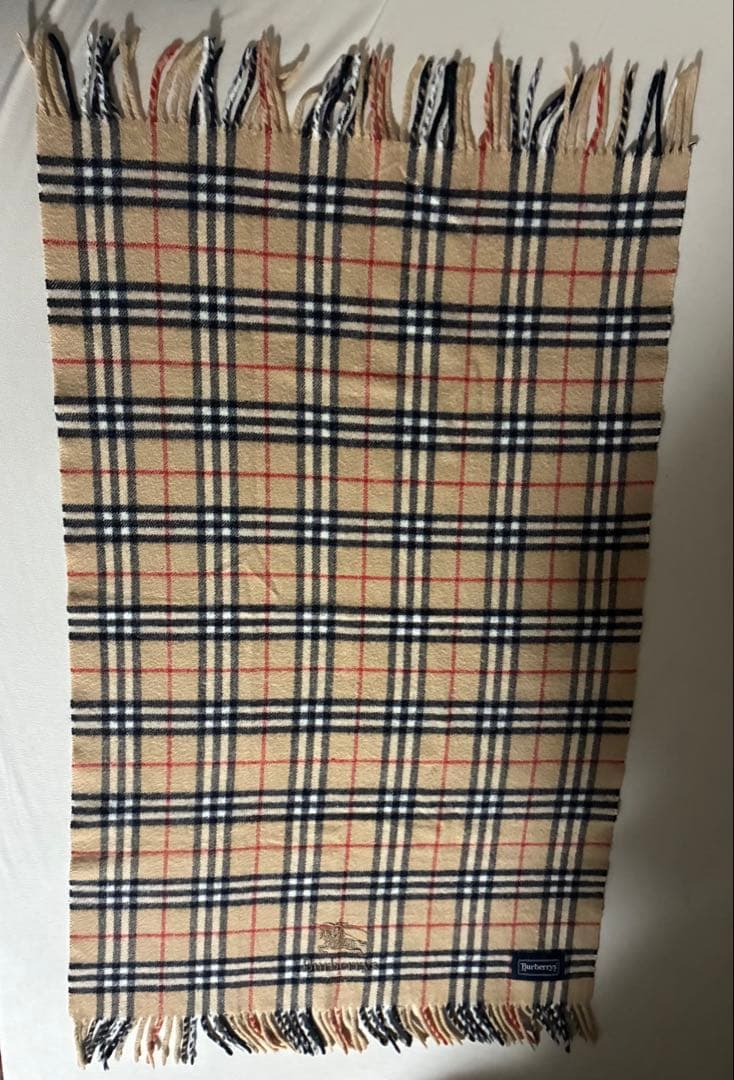 極美　BURBERRY バーバリー 膝掛け　ブランケット　ノバチェック