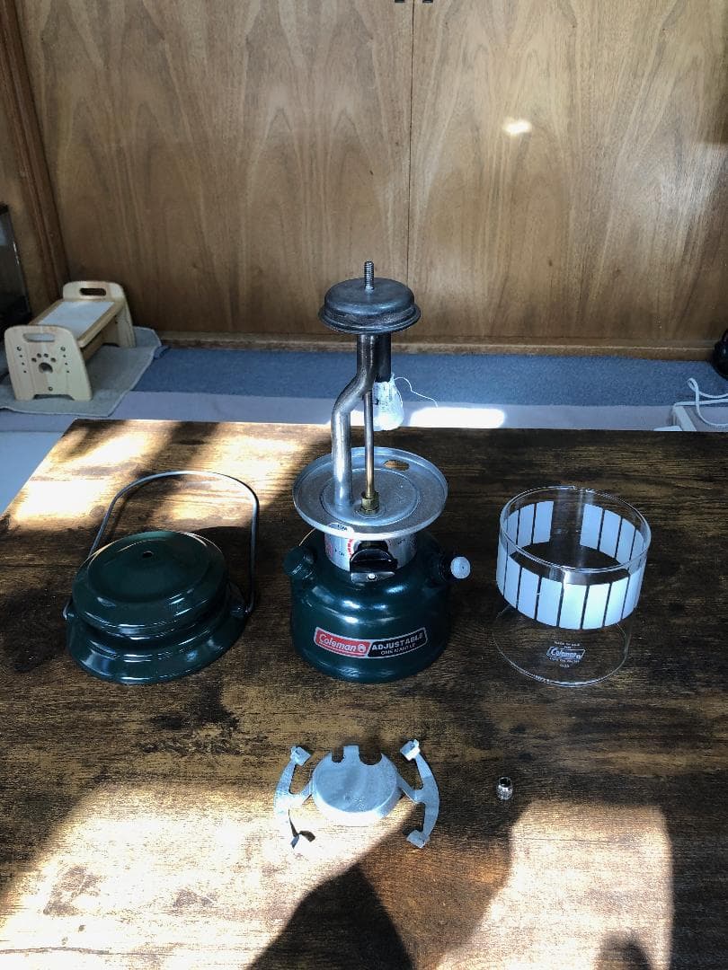 ライト・ランタン Coleman ADJUSTABLE ONE MANTLE '97