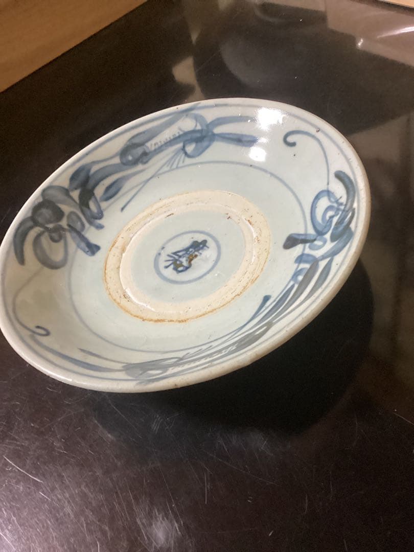初期伊万里　江戸期中皿　コレクション品　時代物