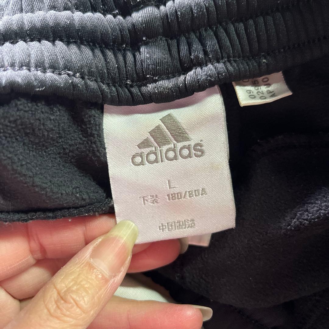 adidas アディダス　ジャージ　上下セット　トラックセットアップ　L 白