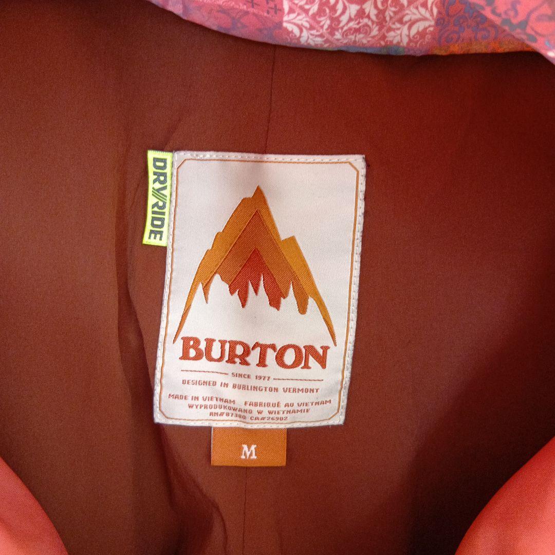 BURTON バートン スノーボードウェア 上下セット レディース M ピンク