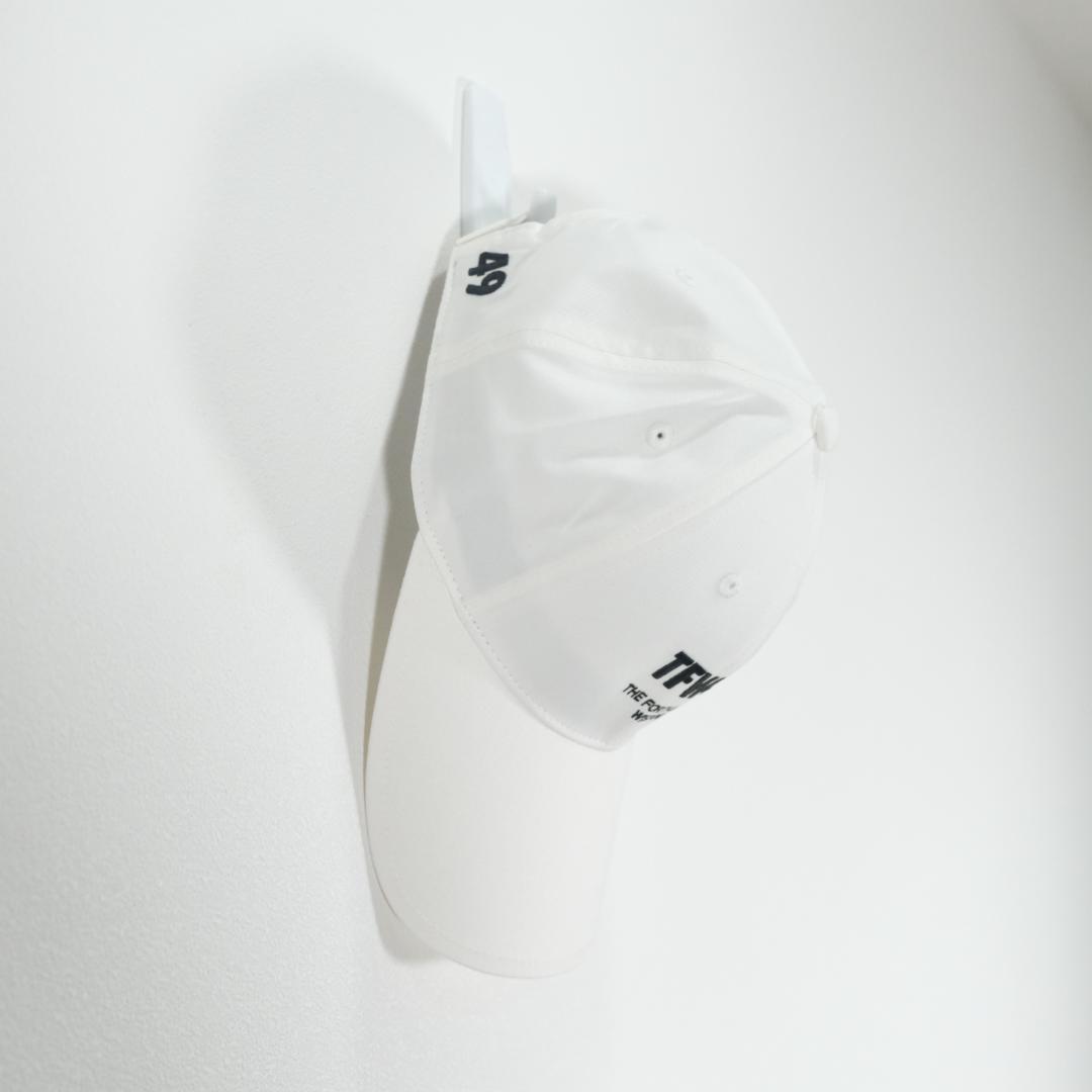 メンズウェア TFW49 GOLF EMBROIDERY 6PANEL CAP WHITE