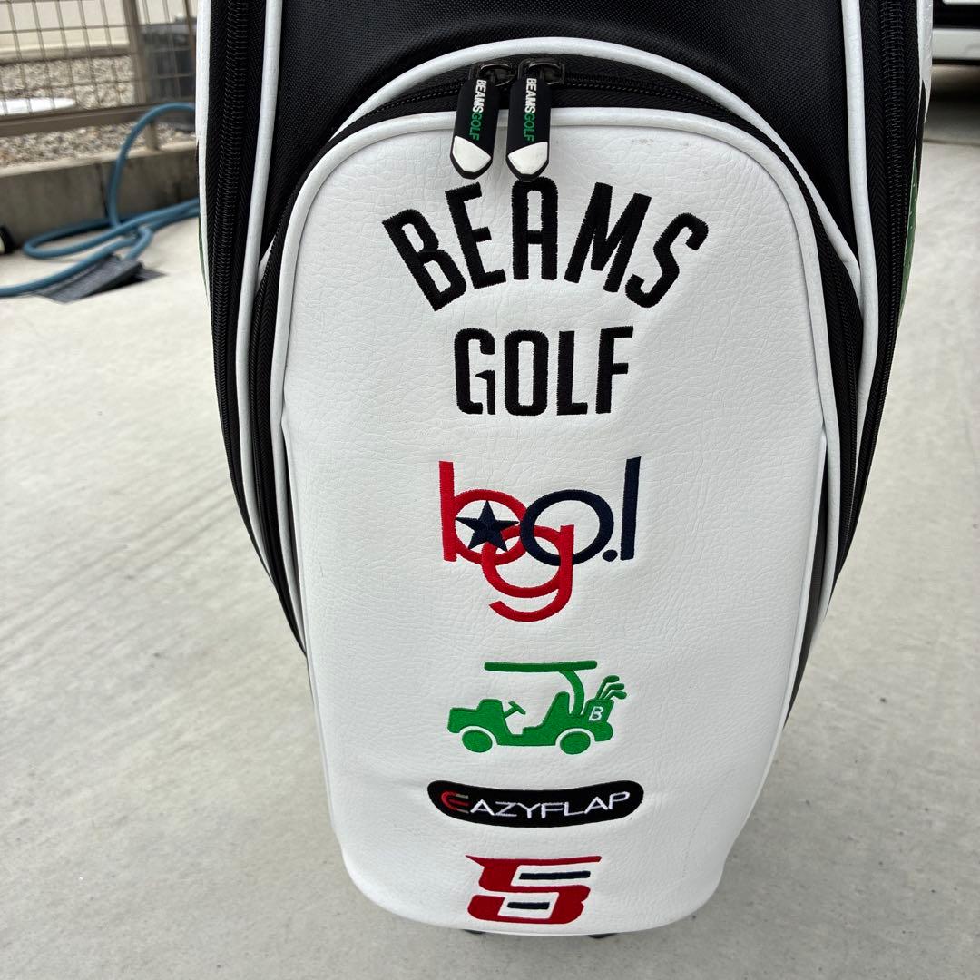 【極美品】BEAMS GOLF ツアー プロ キャディバッグ　ビームスゴルフ