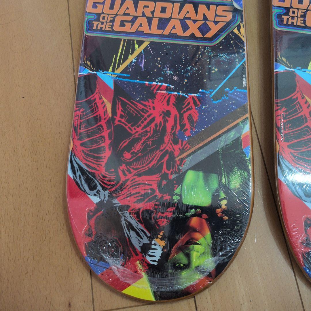 新品 GUARDIANS OF THE GALAXY スケートボードデッキ ２個