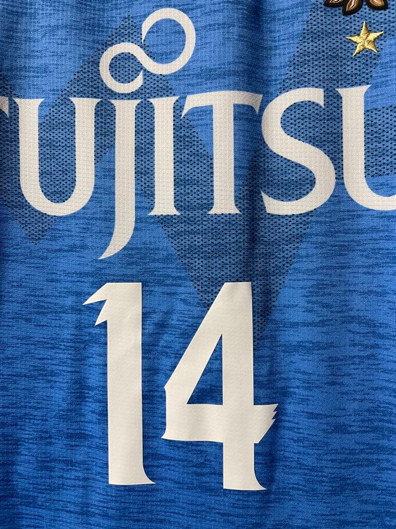 新品未使用 川崎フロンターレ 2019年シーズン 中村憲剛 星3つ仕様 M