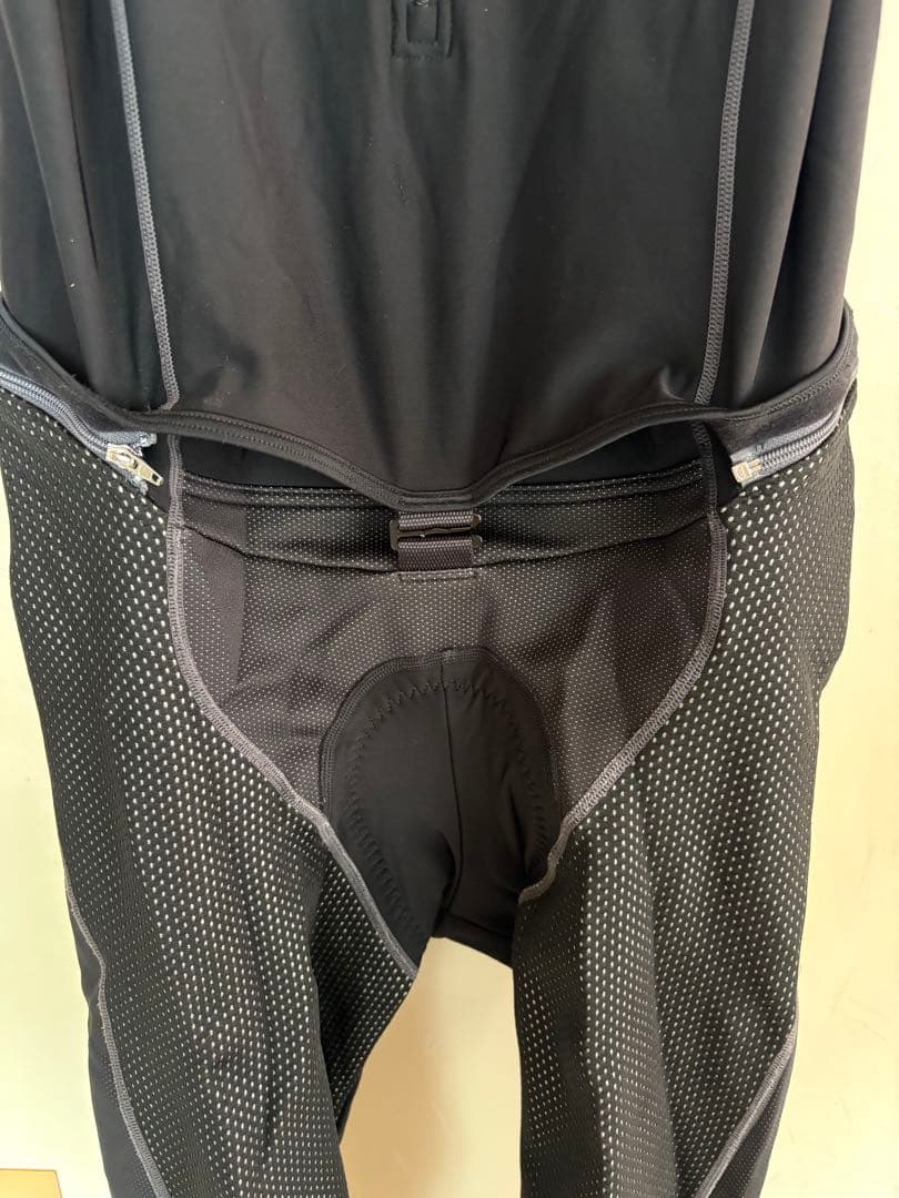 気温0度対応　PEARL IZUMI サイクルジャケット ＆ビブタイツ　サイズＬ