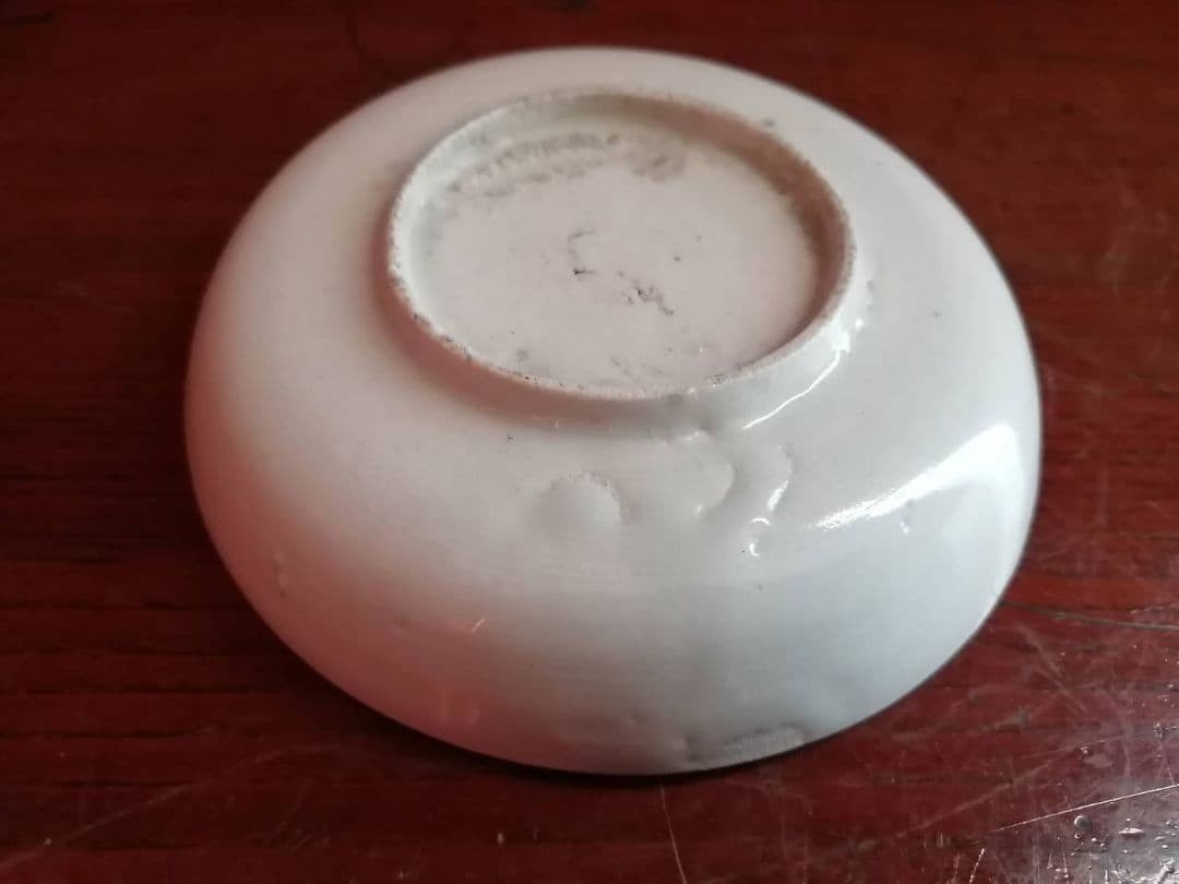 初期伊万里　くらわんか手染付小皿