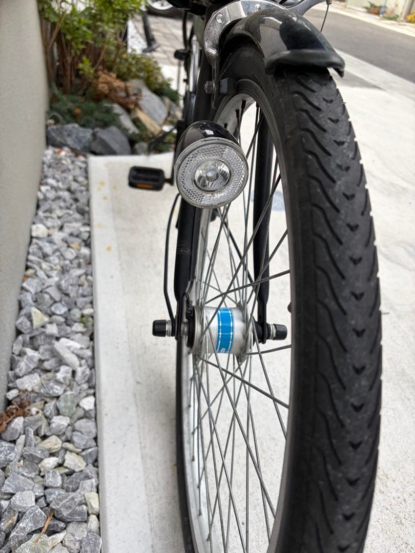 【送料別19800円】ふらっかーず　丸石サイクル 非電動自転車　3人乗り