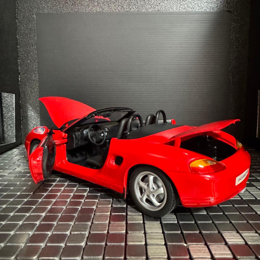 UTモデル　ポルシェ　ボクスター レッド
