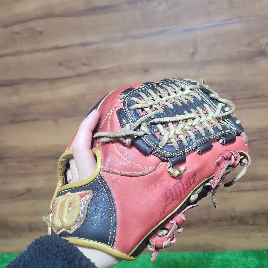 Wilson ウィルソン 一般軟式用 SHINE 内野手用 大人 グローブ 右利