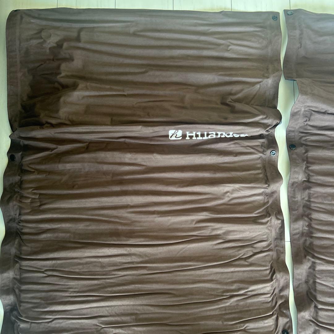 Hilander スリーピングマット 2枚セット ブラウン