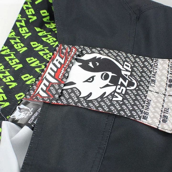 VSZAP MMA ファイトパンツ　バトルパンツ　ショートパンツ　グリーン　M
