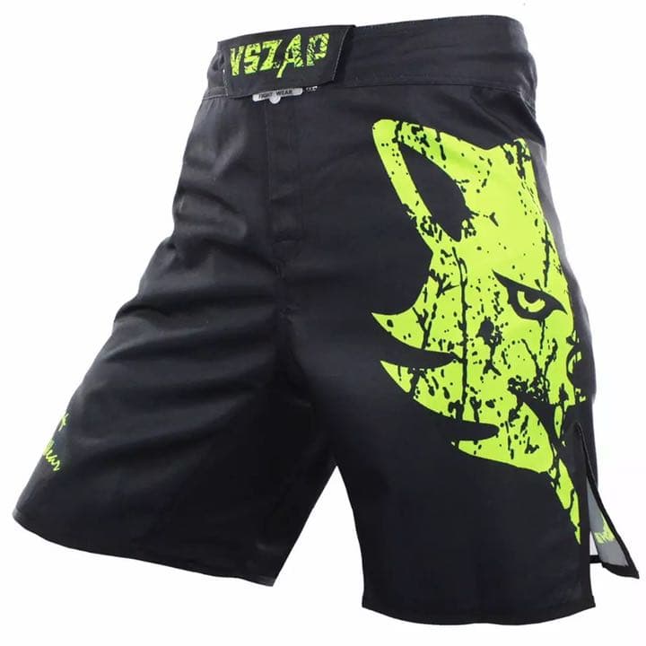 VSZAP MMA ファイトパンツ　バトルパンツ　ショートパンツ　グリーン　M