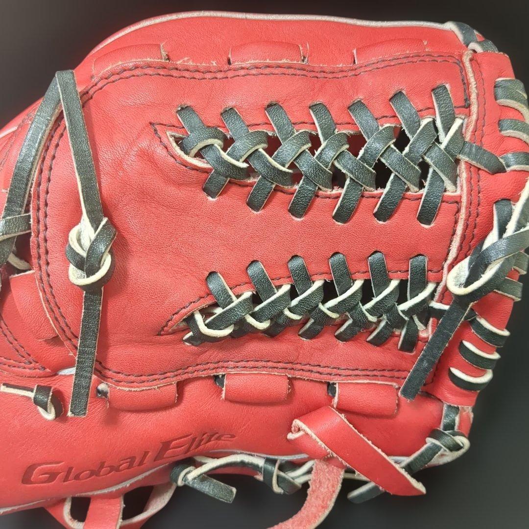 ミズノ　グローバルエリート　軟式　右投げ　内野手　グローブ