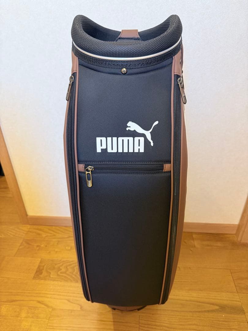 PUMA キャディバッグ ブラウン