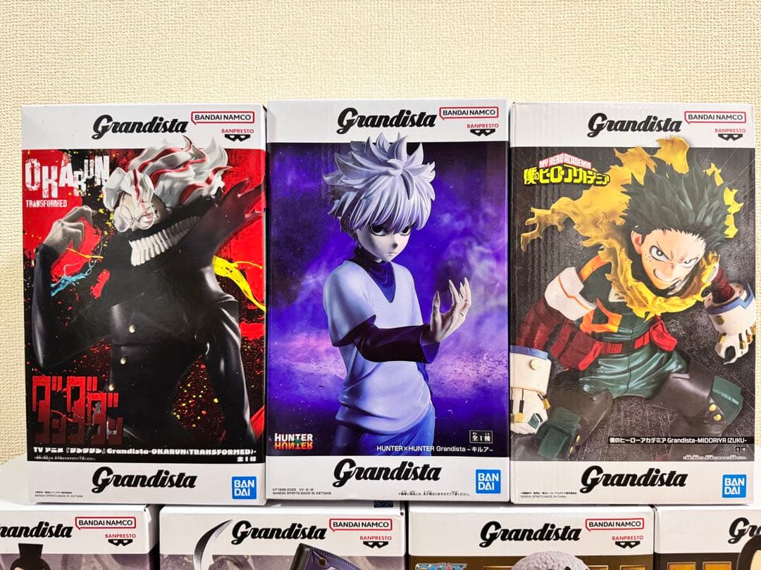 ☆新品未開封☆ Grandistaフィギュア 7種まとめ売り