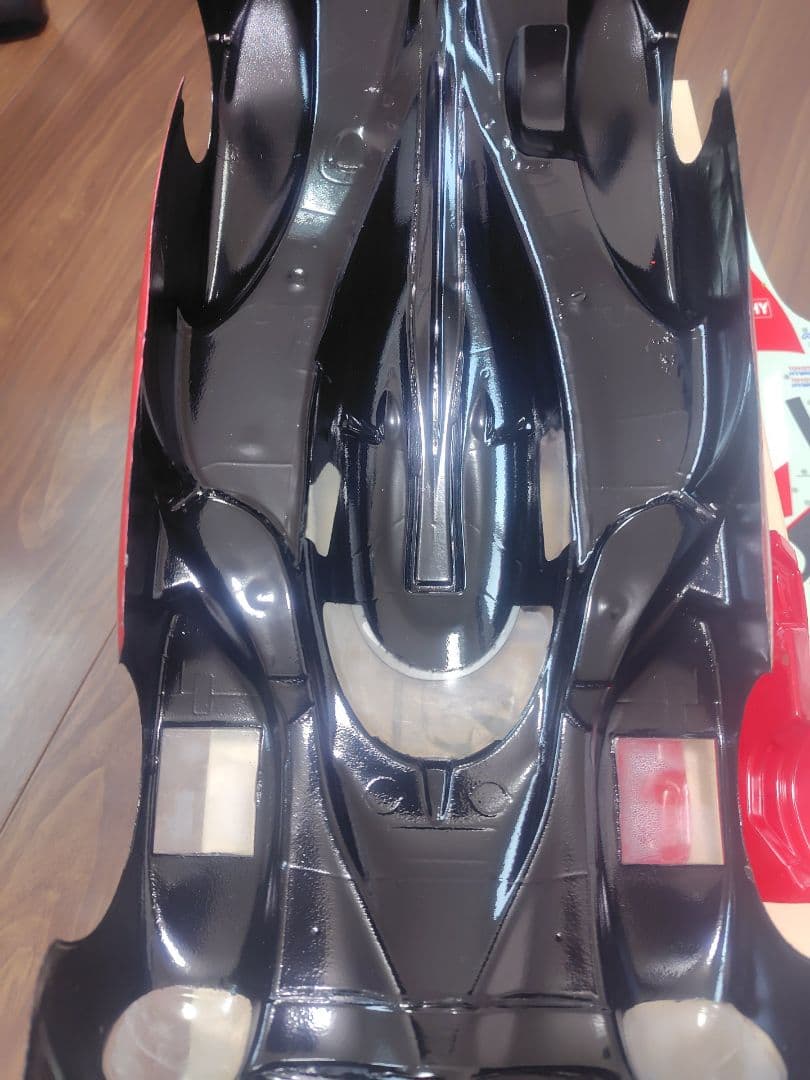 未走行 タミヤ 1/10 トヨタ TS050 ハイブリッド 塗装済ボディ ガズー