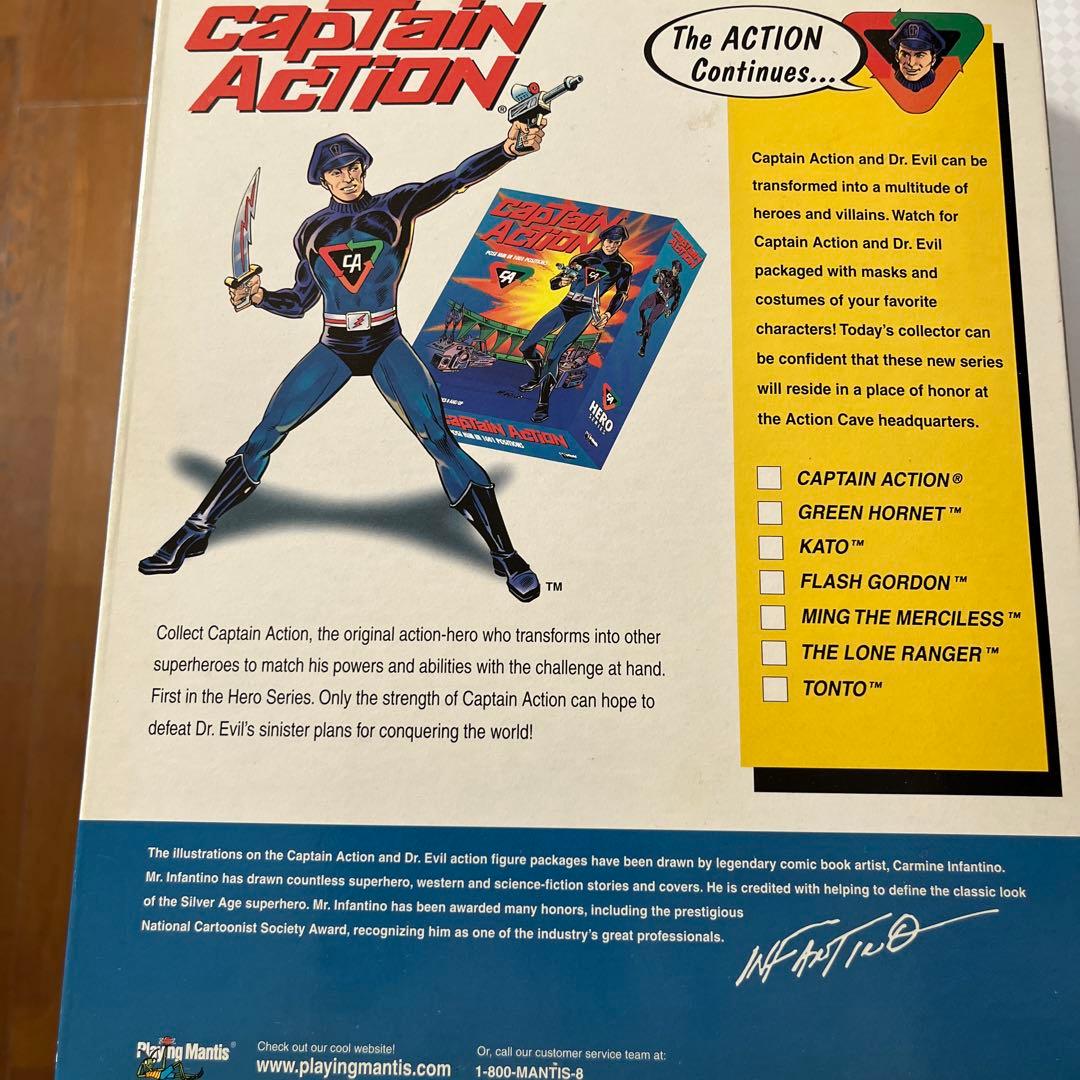 キャプテンアクション　ドクター.イーブル　プレイングマンティス社　1998年