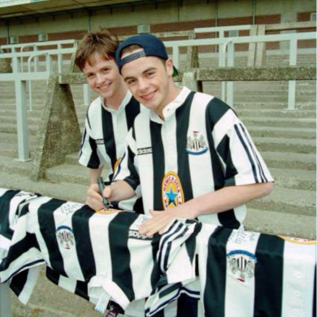 【★ニューカッスル】 アディダス メンズ サッカー 90s ユニフォーム 2XL
