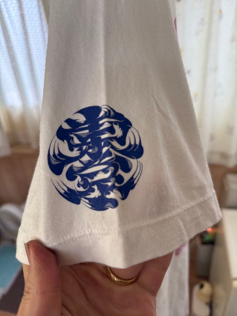 Nike Dodgers 桜デザイン 村上隆 Tシャツ 少し染みあり