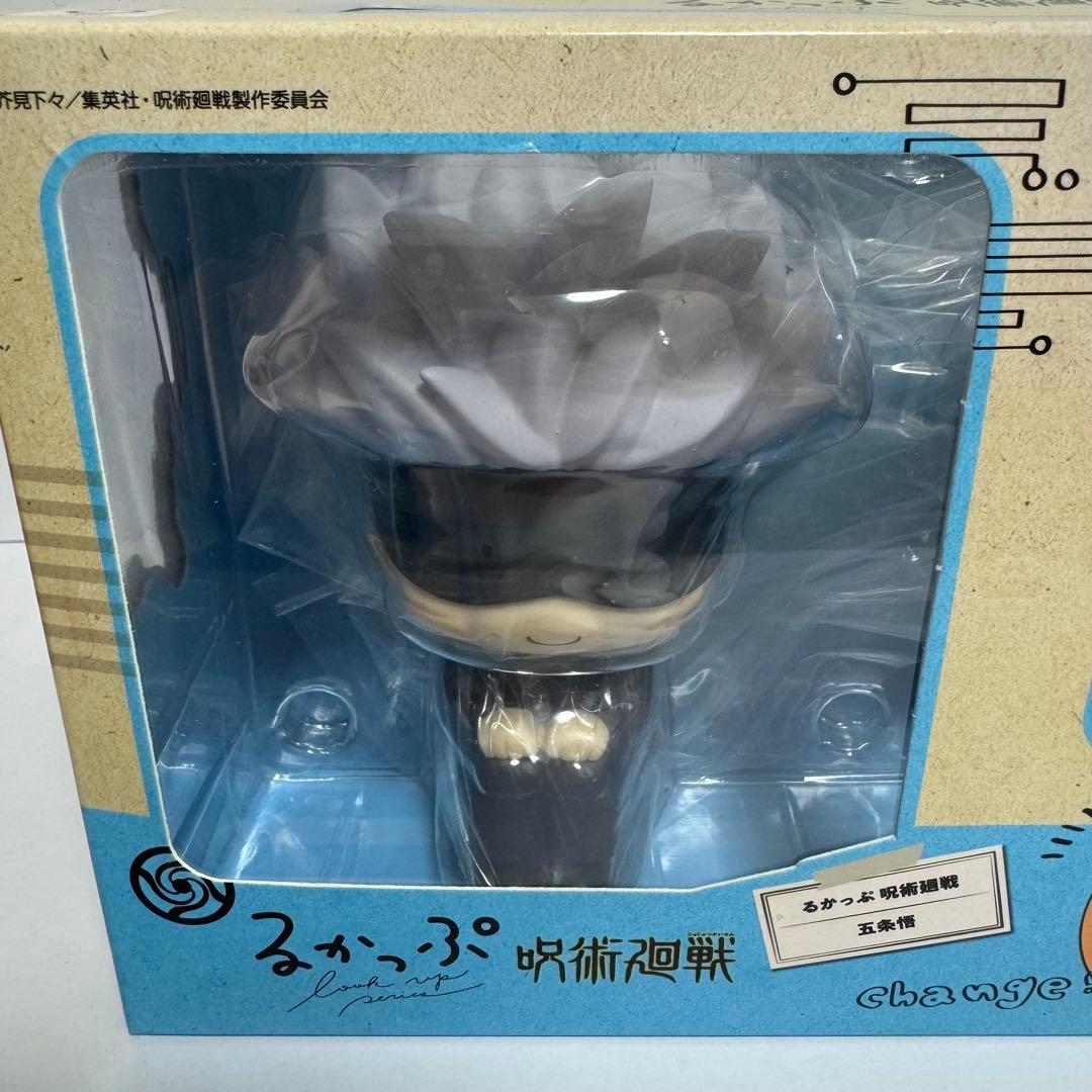 【新品未開封】るかっぷ 呪術廻戦 五条悟 差し替え頭部パーツ付き
