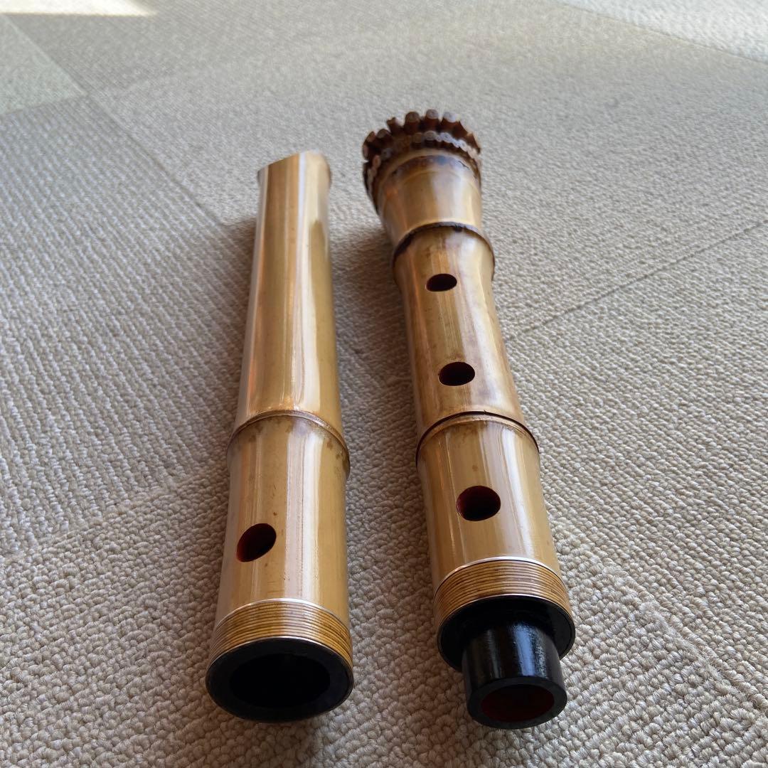 169尺八　一尺八寸管　精華銘四印
